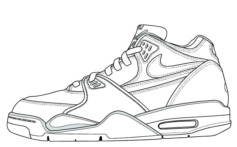Shoes Coloring Pages Home Page S Image Gallery Sneaker Printable 819x507 Shoes Coloring Pages Home Page S Image Gallery Sneaker Printable