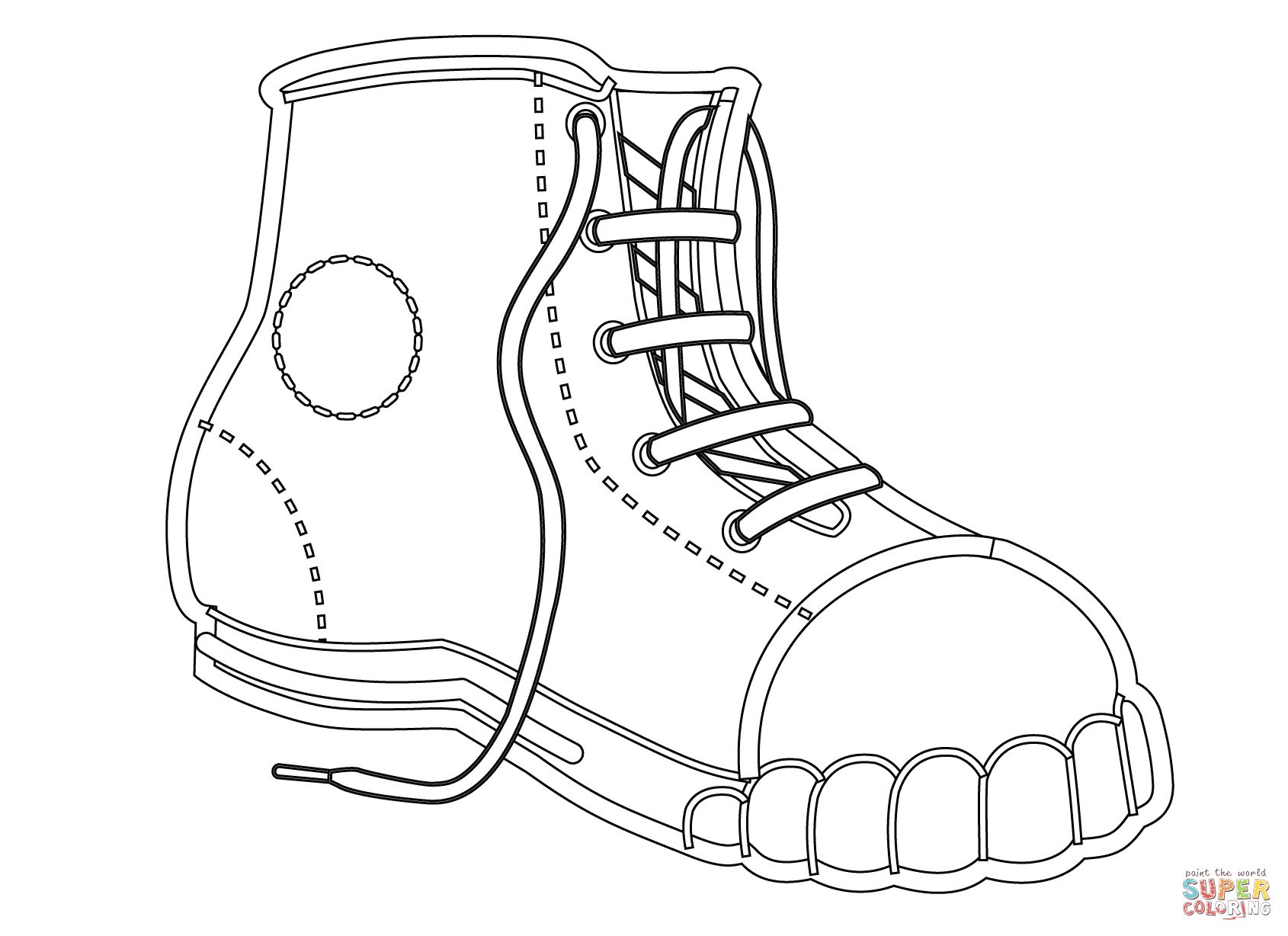Canvas Shoe Coloring Pages Shoes Coloring Pages 1690x1228 Canvas Shoe Coloring Pages Shoes Coloring Pages