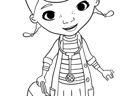 Stethoscope Coloring Page at GetColorings.com | Free printable ...