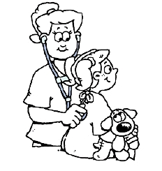232x245 Surgery Coloring Sheet For Kids Before Surgery