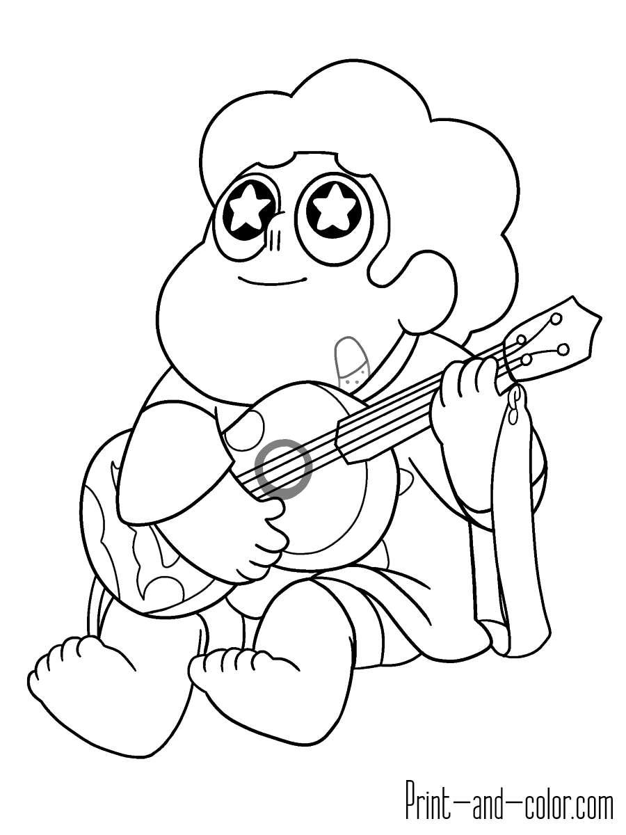 Steven Universe Coloring Pages Print 900x1200 Steven Universe Coloring Pages Print