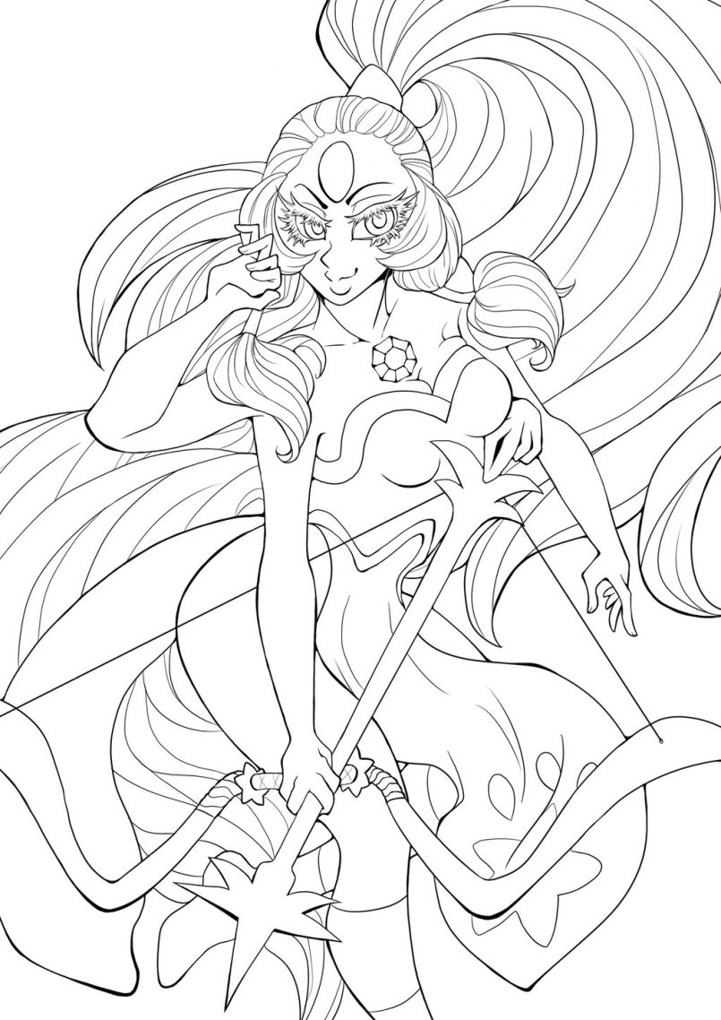 805x1138 Coloring Steven Universe Amethyst Coloring Pages Plus Steven