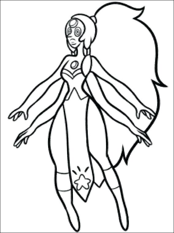 568x758 Steven Universe Coloring Pages