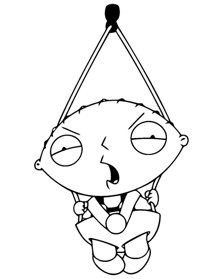 Stewie Griffin Coloring Pages