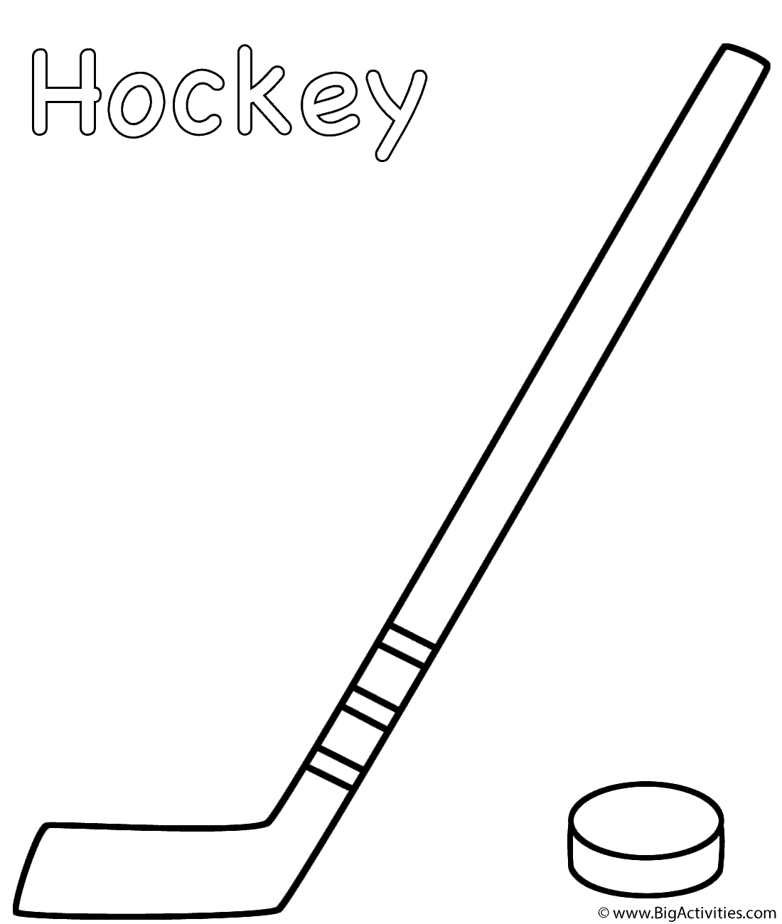 Hockey Stick With Puck 1100x1300 Hockey Stick With Puck