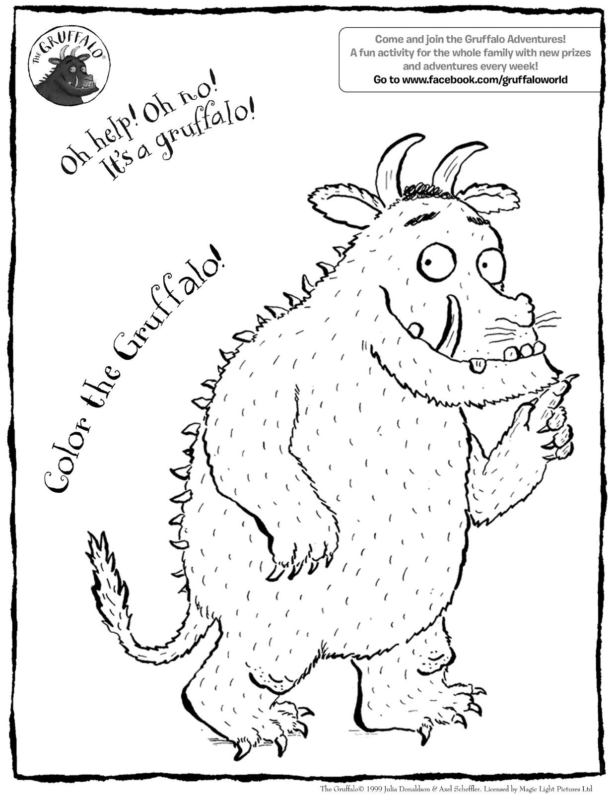 1237x1600 Gruffalo Coloring Pages This Is Your Indexhtml Page Picture More