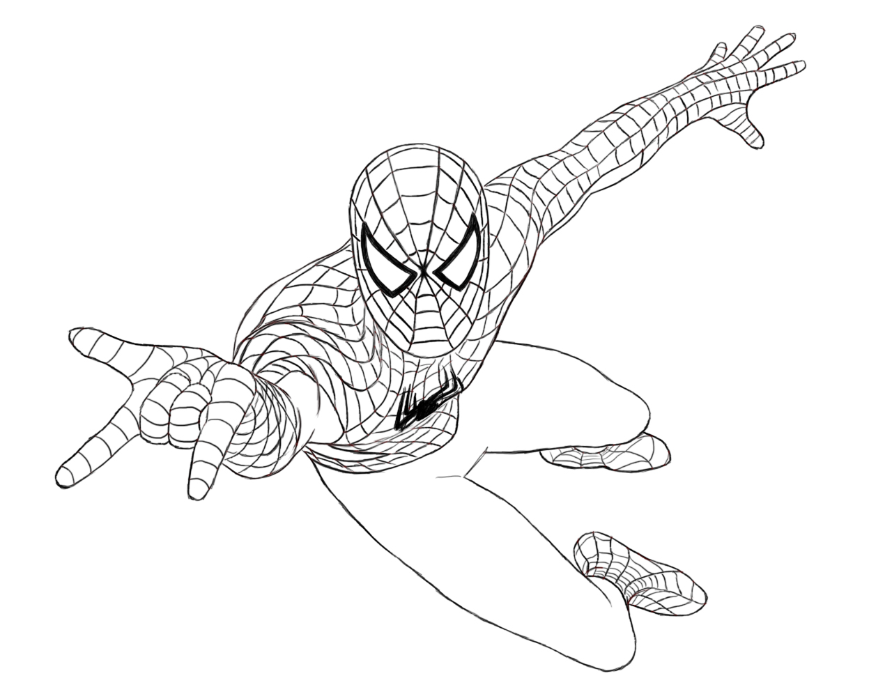 1280x973 Homey Spiderman Drawing Book Colouring Pics Spider Man Coloring