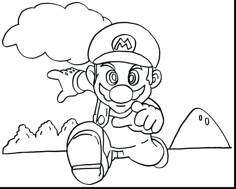 936x751 Free Mario Coloring Pages Free Printable Coloring Pages For Kids