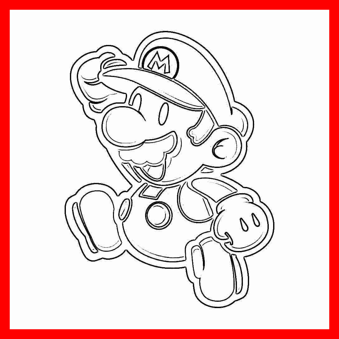 1086x1086 The Best Paper Mario Sticker Star Coloring Page Colorng Co