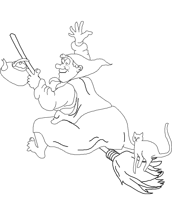 576x720 Halloween Coloring Pages, Puzzles And Jokes For Kids