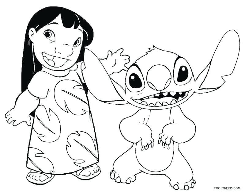 800x629 Lilo Stitch Coloring Pages Printable Lilo And Stitch Coloring