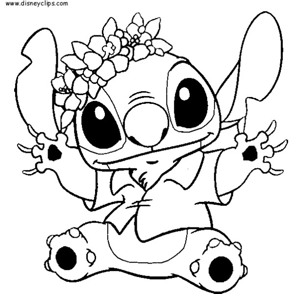 Lilo And Stitch Coloring Pages 600x600 Lilo And Stitch Coloring Pages