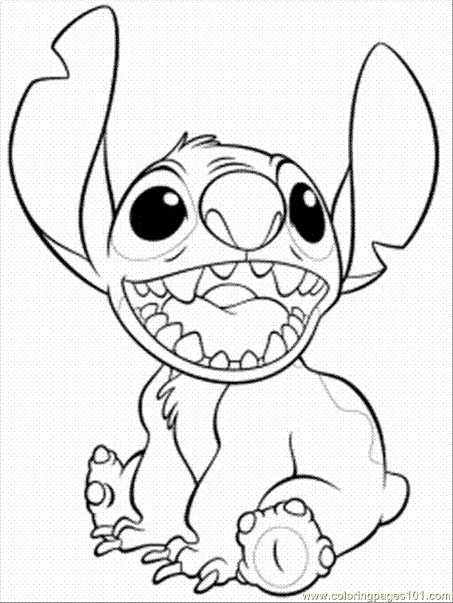 Stitch Coloring Pages Printable Logo And Design Ideas 650x866 Stitch Coloring Pages Printable Logo And Design Ideas