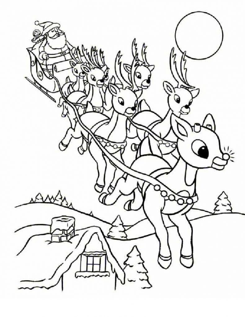 Full Size Christmas Coloring Books Book Pages Free Merry Printable 790x1022 Full Size Christmas Coloring Books Book Pages Free Merry Printable