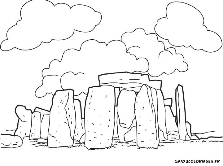 Coloriage Stonehenge En Angleterre Coloring 5 720x536 Coloriage Stonehenge En Angleterre Coloring 5