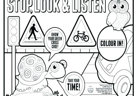 476x333 Stop Light Coloring Page Traffic Signs Coloring Pages Simple Fun