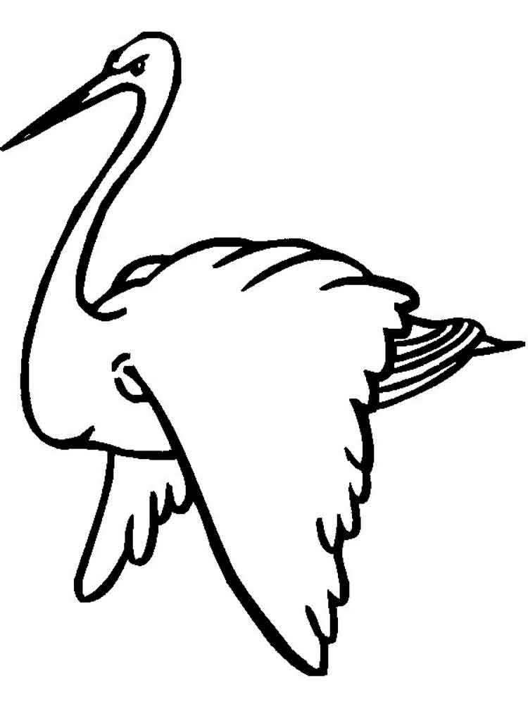750x1000 Stork Coloring Pages. Download And Print Stork Coloring Pages