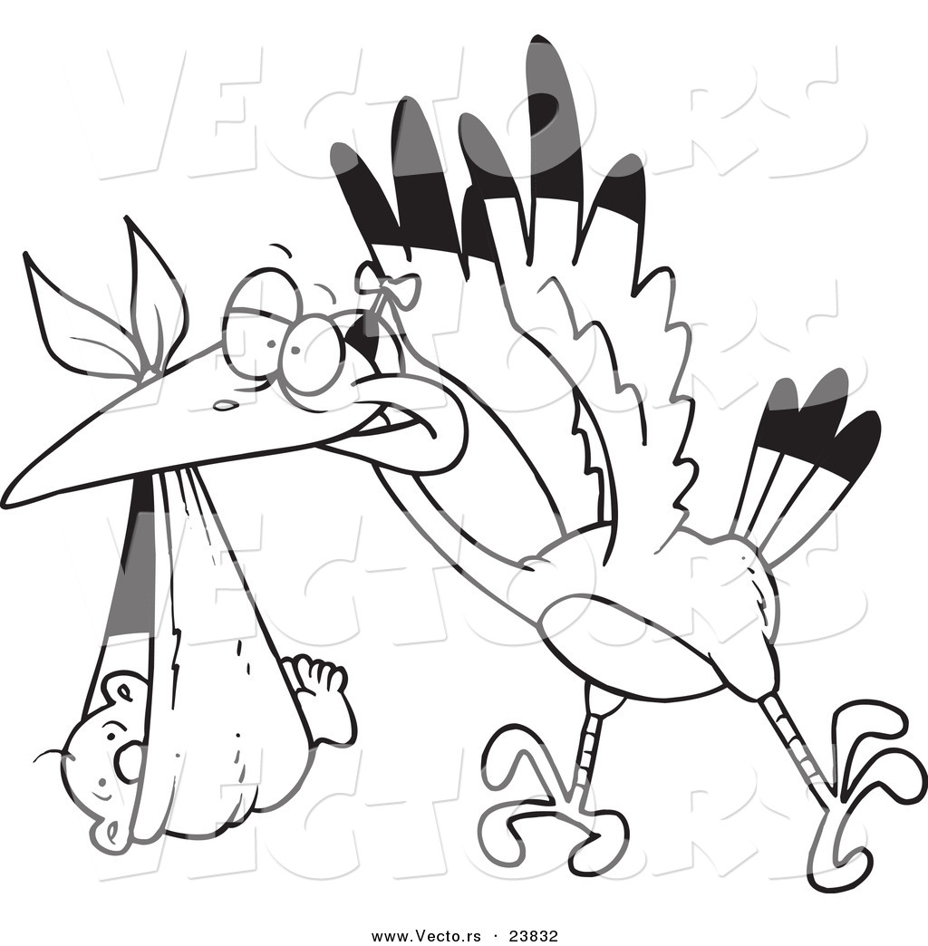 1024x1044 Big Storks Coloring Pages Special Stork Free 4