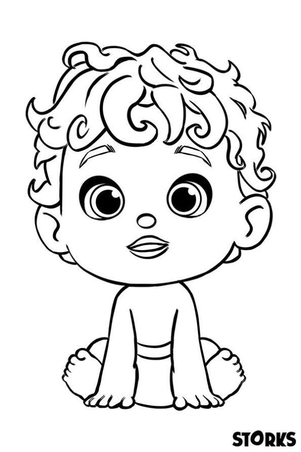 594x891 Kids N 7 Coloring Pages Of Storks
