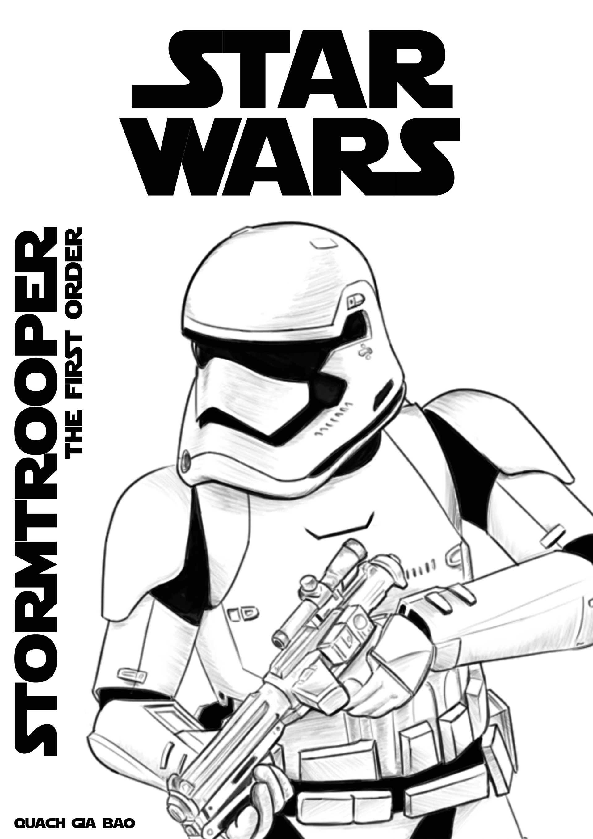Storm Trooper Coloring Page at GetColorings.com | Free printable ...
