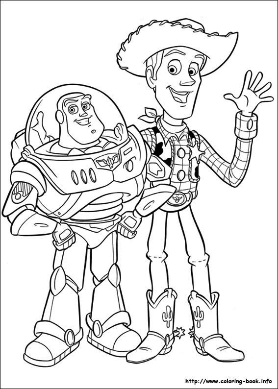 567x794 Toy Story 3 27 In Story Book Coloring Pages