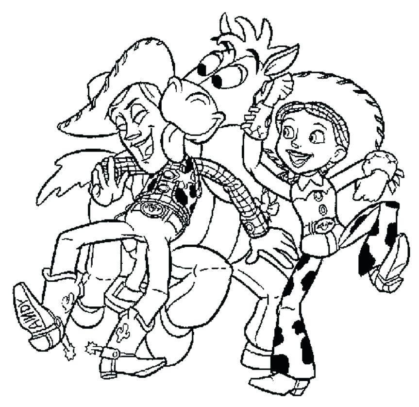 863x838 Toy Story Coloring Pages Online Free Toy Story Coloring Book Pages