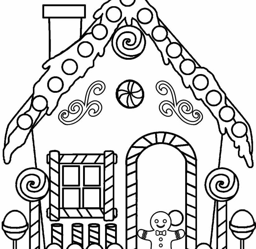823x800 Magnificent Coloring Pages Gingerbread Man Maxresdefault For Kids