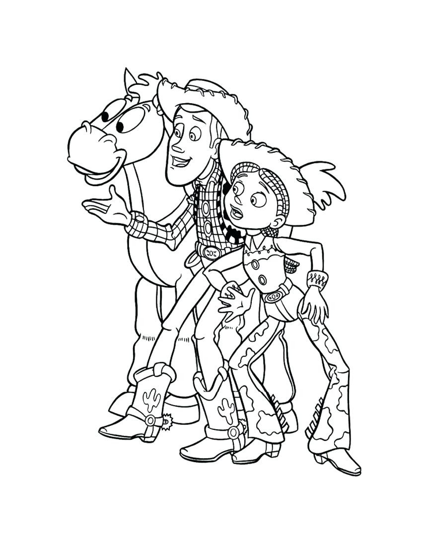 850x1100 Printable Toy Story Christmas Coloring Pages Free And Sheets