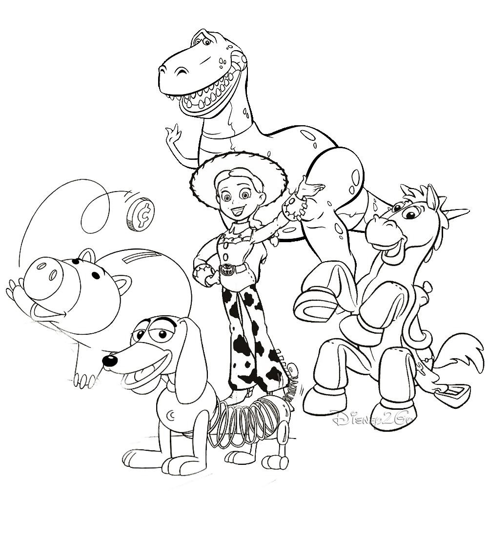 1000x1100 Toy Story Christmas Coloring Pages Striking Woody Acpra
