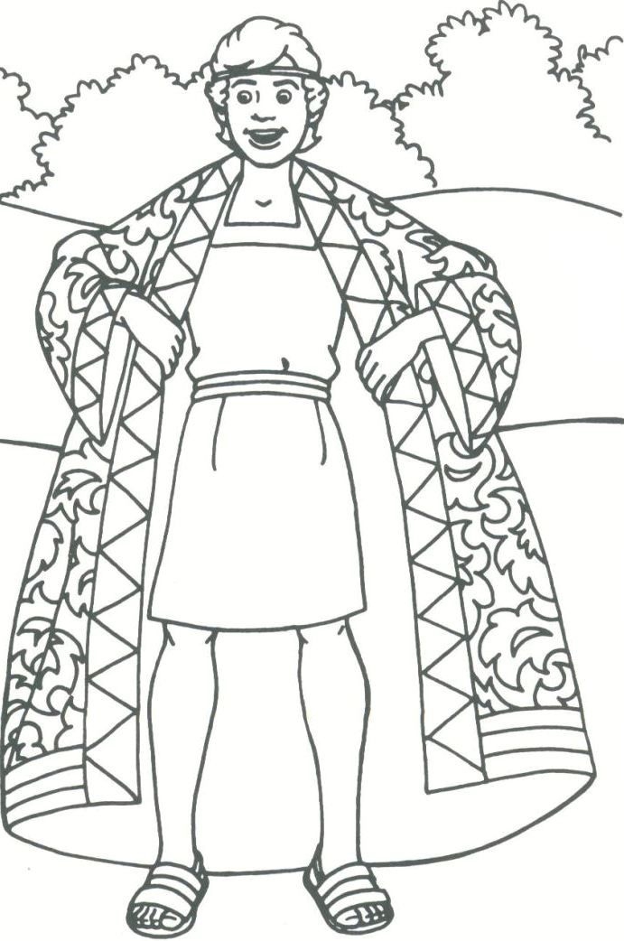 691x1042 Joseph Coloring Pages Collection