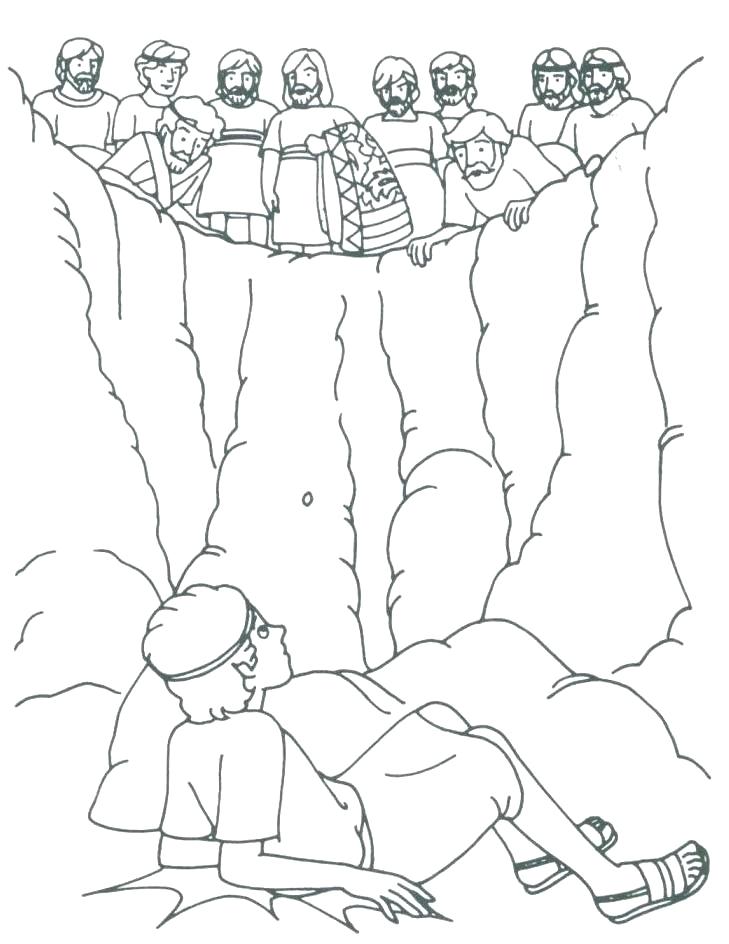 729x944 Joseph In Jail Coloring Page Story Of Coloring Pages Best Photos