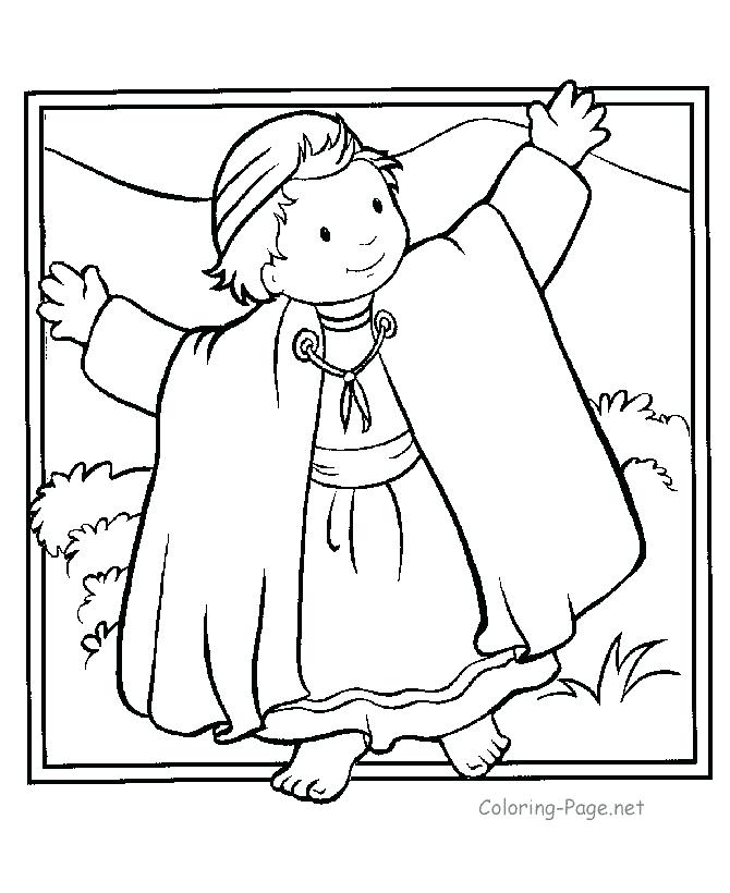 670x820 Story Of Joseph Coloring Pages Brothers Coloring Page Kid Joseph