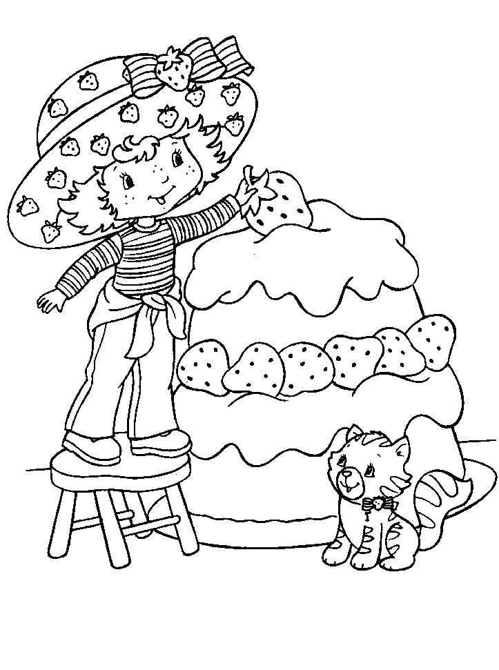 Strawberry Shortcake And Friends Coloring Pages Strawberry 723x971 Strawberry Shortcake And Friends Coloring Pages Strawberry