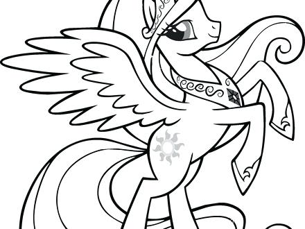 440x330 Magic Coloring My Little Pony Friendship Is Magic Coloring Pages