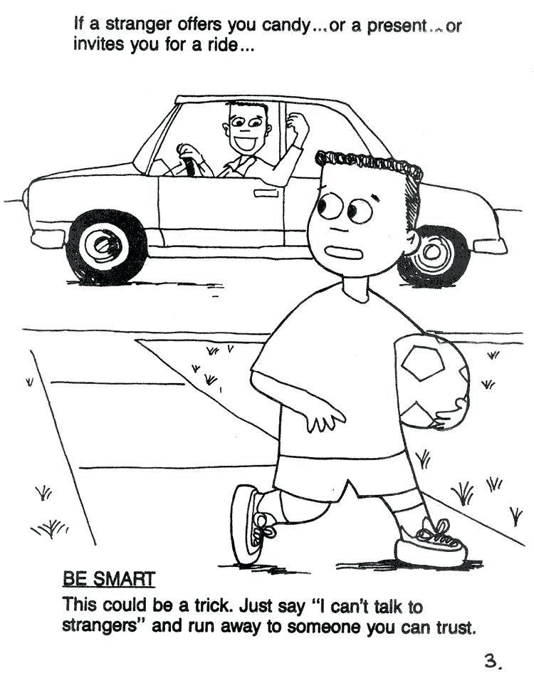 750x959 Awesome Stranger Danger Coloring Pages Or Printable Coloring Pages