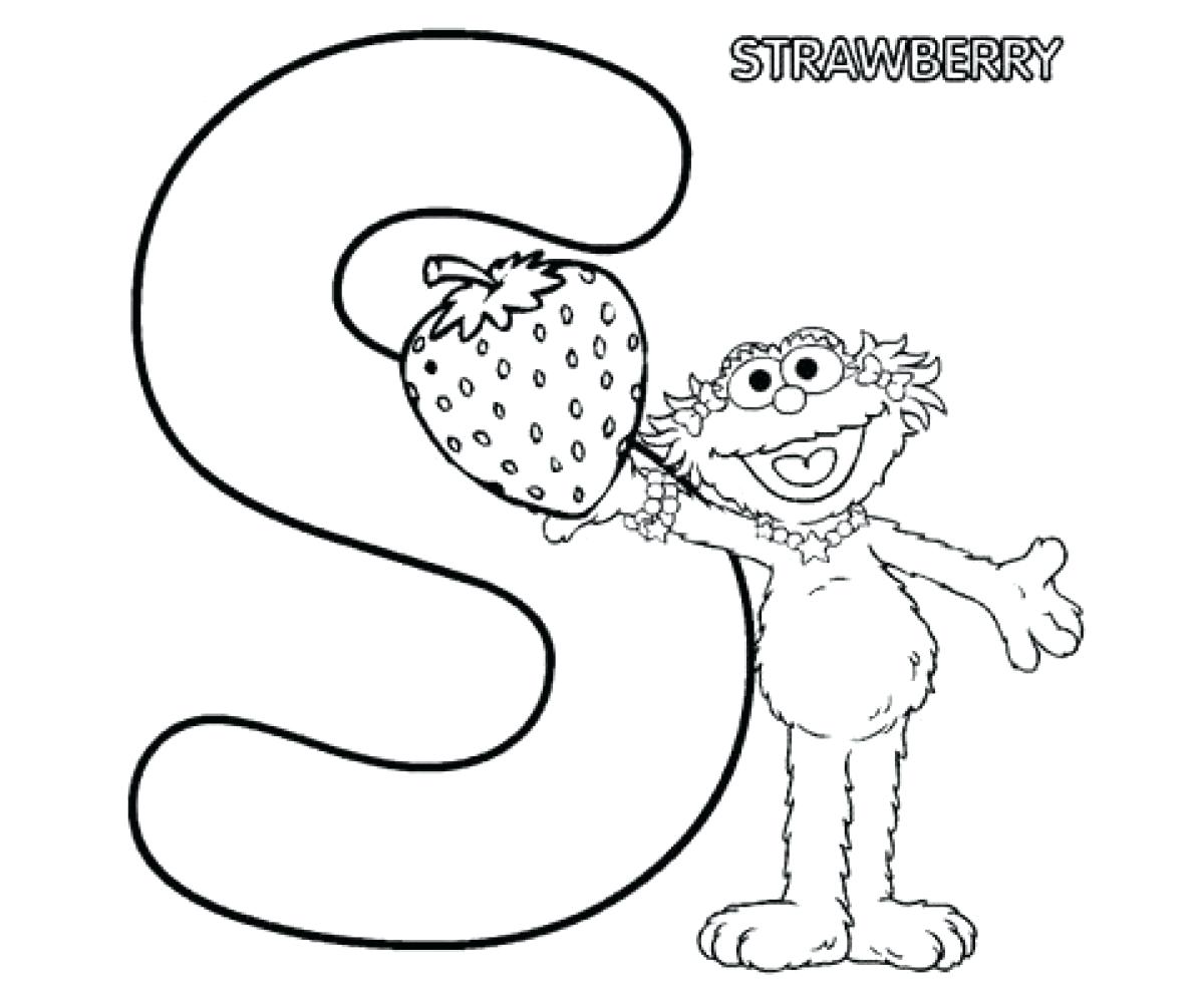 1200x992 Realistic Strawberry Coloring Page For Kids Fruits Pages