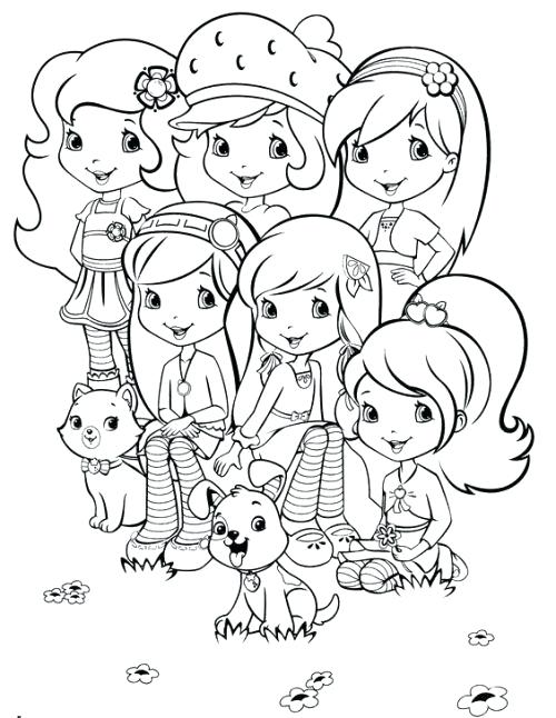 Printable Strawberry Shortcake Coloring Pagesngel Cakend 500x646 Printable Strawberry Shortcake Coloring Pagesngel Cakend