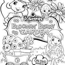 Strawberry Shortcake Coloring Pages 220x220 Strawberry Shortcake Coloring Pages