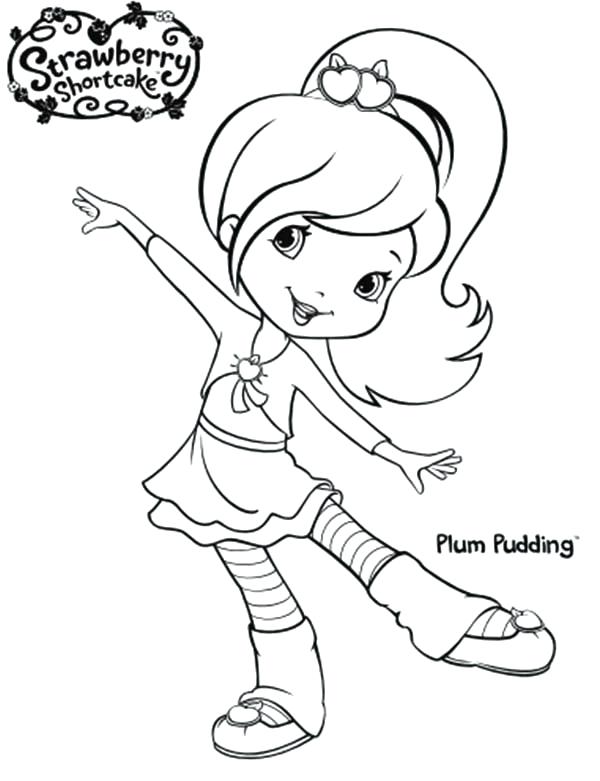 Coloring Pages Strawberry Shortcake And Friends Printable 600x781 Coloring Pages Strawberry Shortcake And Friends Printable