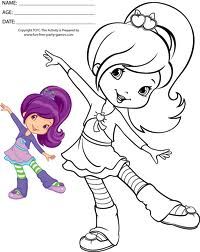 Strawberry Shortcake And Friends Coloring Pages To Print 200x252 Strawberry Shortcake And Friends Coloring Pages To Print