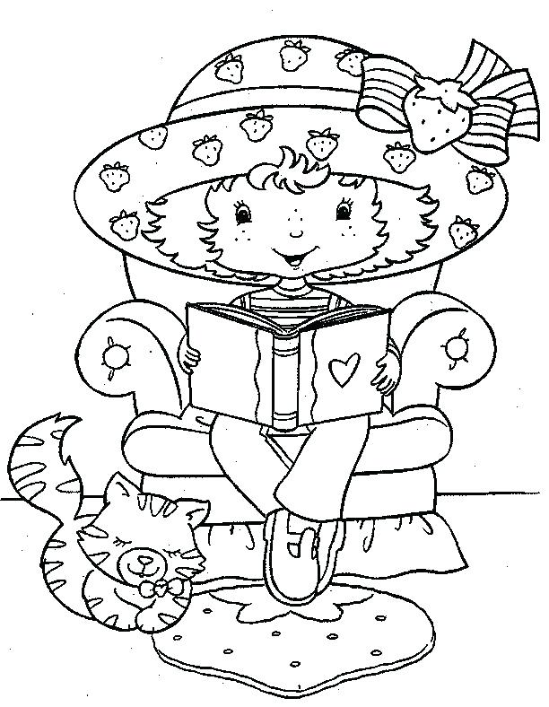 Strawberry Shortcake Birthday Coloring Pages at GetColorings.com | Free ...
