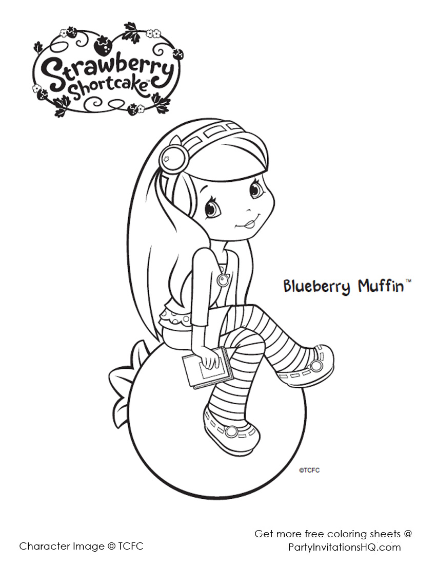 Strawberry Shortcake And Friends Coloring Pages 850x1100 Strawberry Shortcake And Friends Coloring Pages