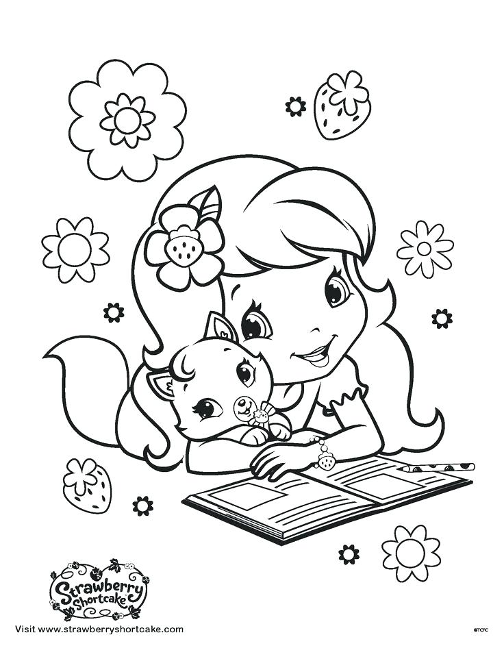 Cartoon Character Coloring Pages Strawberry Shortcake Characters 736x946 Cartoon Character Coloring Pages Strawberry Shortcake Characters