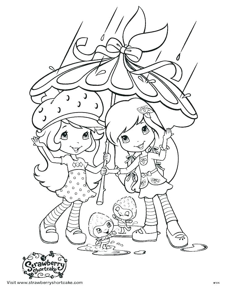 Strawberry Shortcake Characters Coloring Pages at GetColorings.com ...