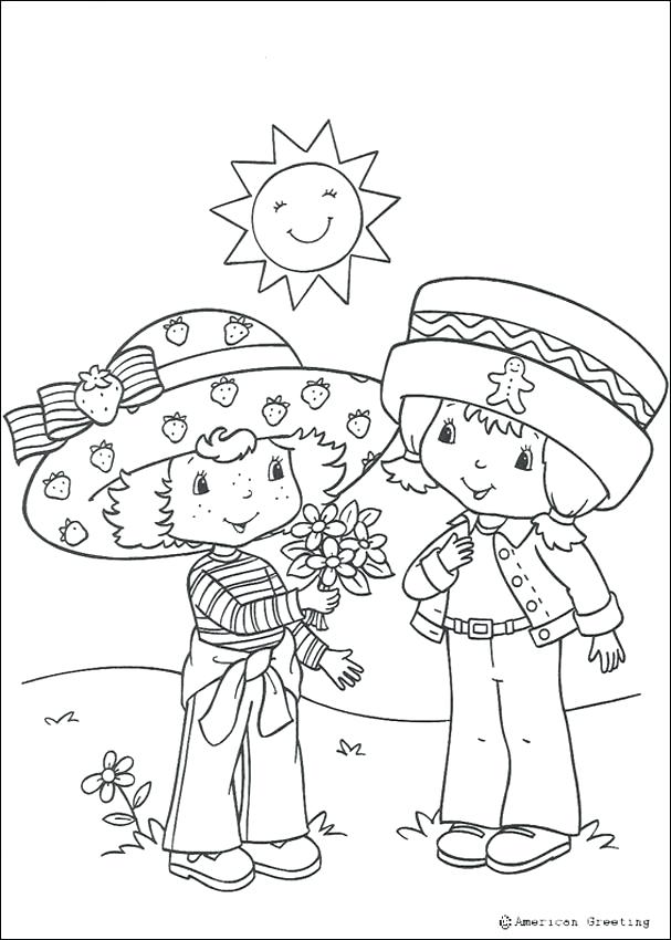 Coloring Pages Strawberry 607x850 Coloring Pages Strawberry