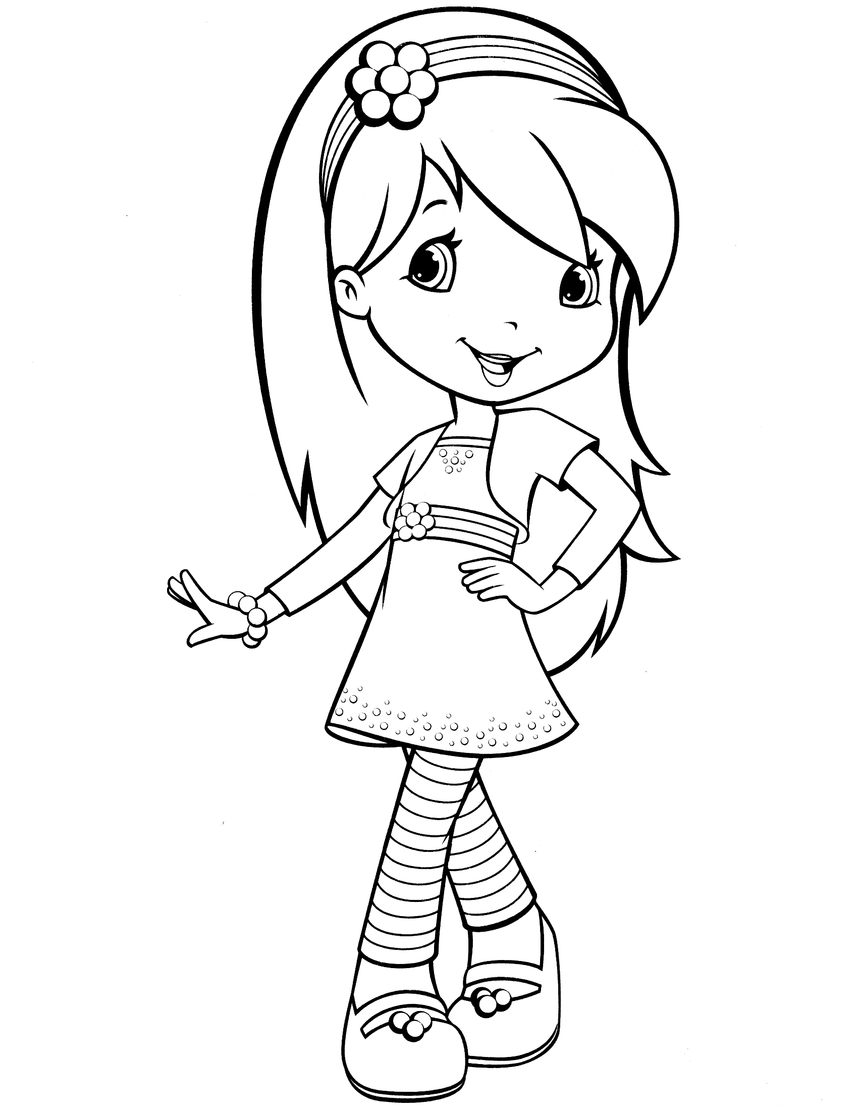 Fresa Para Colorear Shortcake Dibujos Digi Stamps 1700x2200 Fresa Para Colorear Shortcake Dibujos Digi Stamps