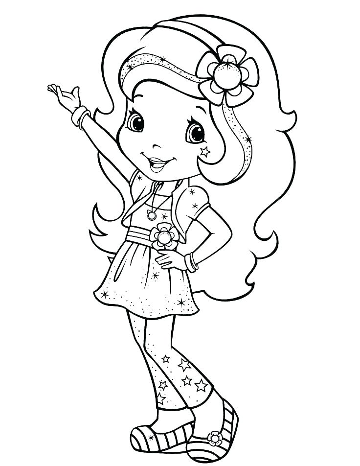 Strawberry Shortcake Cherry Jam Coloring Pages at GetColorings.com ...