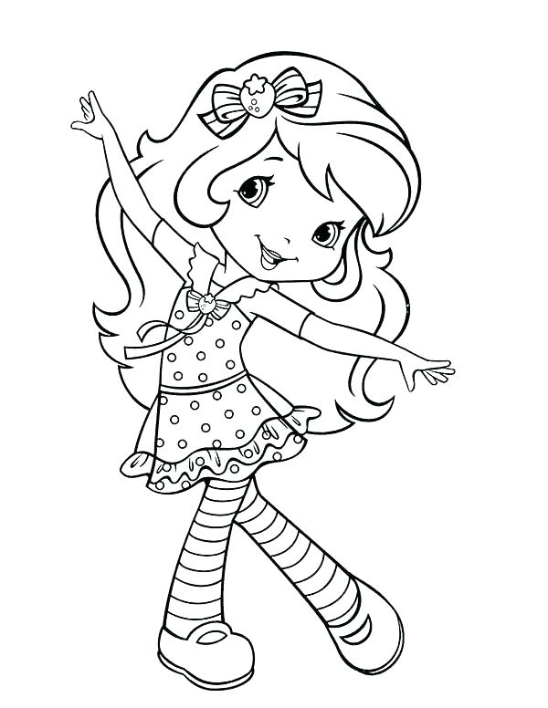 Strawberry Shortcake Cherry Jam Coloring Pages at GetColorings.com ...