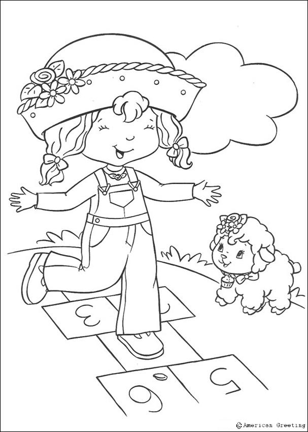 Strawberry Shortcake Coloring Pages 607x850 Strawberry Shortcake Coloring Pages