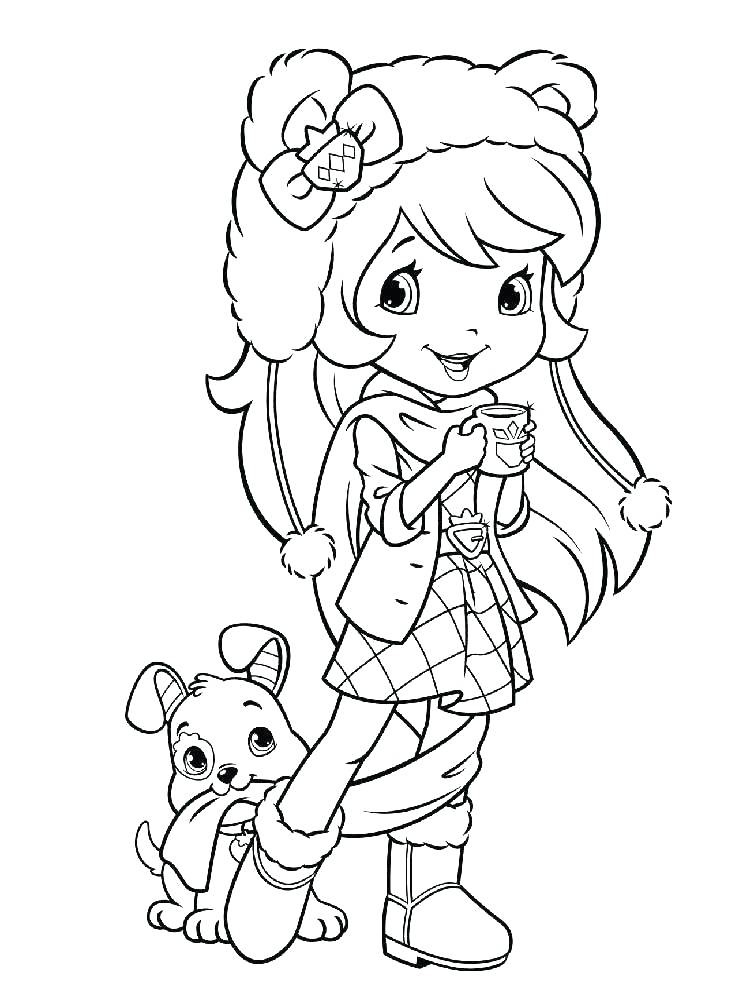 750x1000 Strawberry Shortcake Coloring Page Idea Strawberry Shortcake